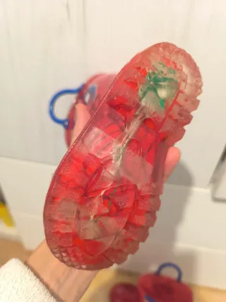 Botas de agua Spiderman con luces