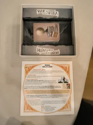 Juego de mesa Viaje al Centro de la Tierra