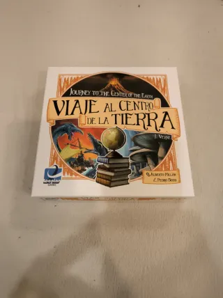 Juego de mesa Viaje al Centro de la Tierra
