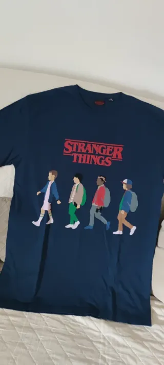 Maglietta Stranger Things Blu L / XL oppure S/M
