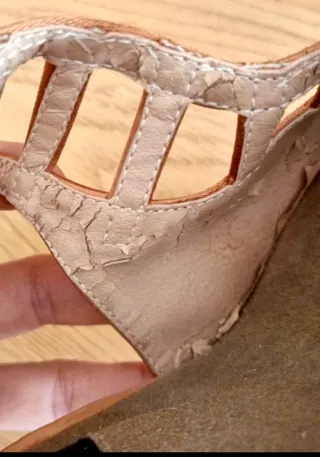 Zapatos de baile salón dorados