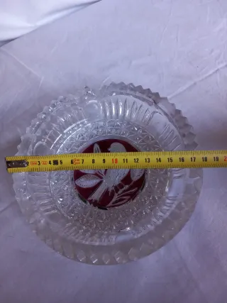 Cenicero Cristal Hofbauer Pájaro