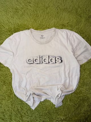 Camiseta Adidas Blanca Talla XL