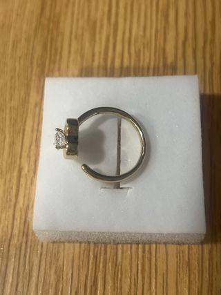 Anillo Corazón Oro 14k Talla 7