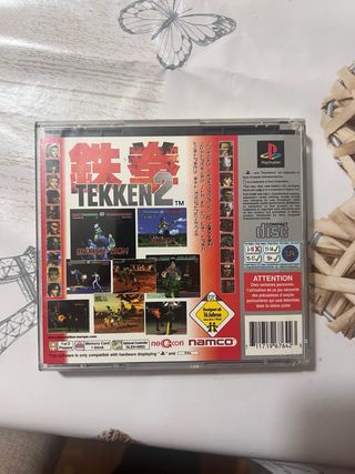 Tekken 2 Platinum PS1 PAL España Completo