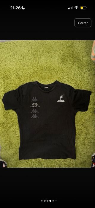 Camiseta Kappa Negra