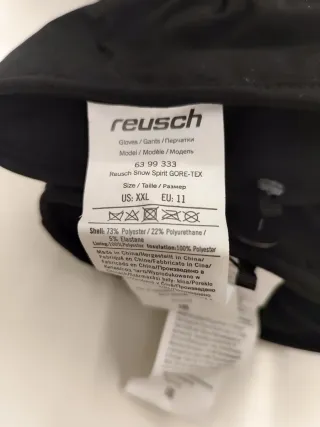 Guantes Reusch SNOW SPIRIT GoreTex NUEVO talla XXL