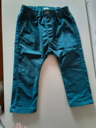 Camiseta manga larga Benetton niño y pantalón