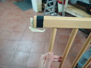 Cuna bebé Babymobel miel con colchón