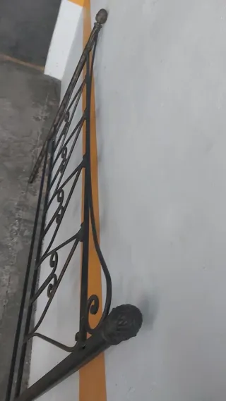 Cabecero Forja Bronce Envejecido