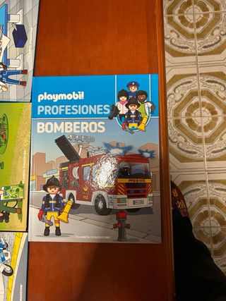 Libros Playmobil Profesiones (5 unidades)