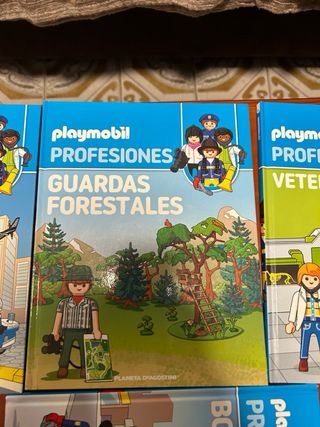 Libros Playmobil Profesiones (5 unidades)