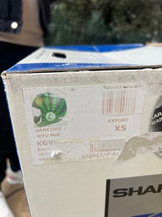 Casco Shark Vancore Ryu Negro/Verde