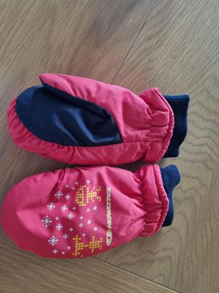 Manoplas Nieve Salomon Niños