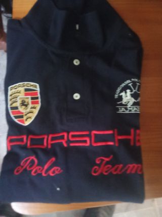 Polo Porsche Azul