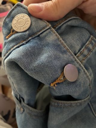 Peto vaquero desgarrado