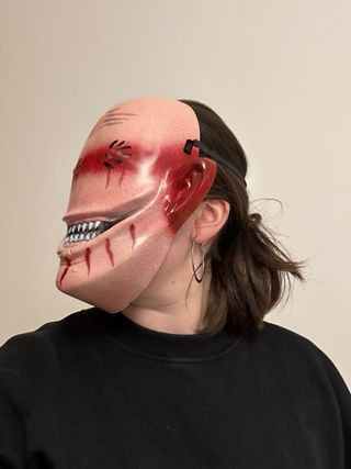 Máscara de Halloween espeluznante