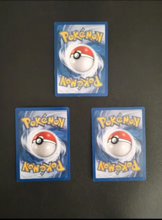 Set 3 Trainer Rari Carte Pokemon Set Base Ita