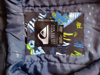 Chaqueta de esquí Quiksilver con estampado