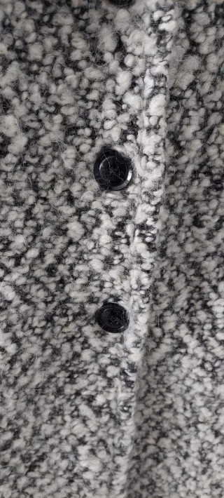 Cappottino lana con collo pelo