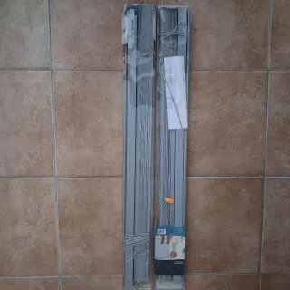 Persiana Americana Gris 80x160cm (2 Unidades)