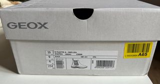 Botines Geox negros mujer