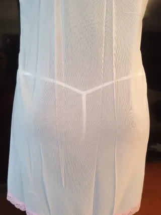 Conjunto Lencería Transparente Corazones