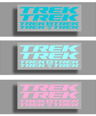 Pegatinas adhesivo TREK para bicicleta