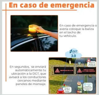 Baliza V16 Geocalizable