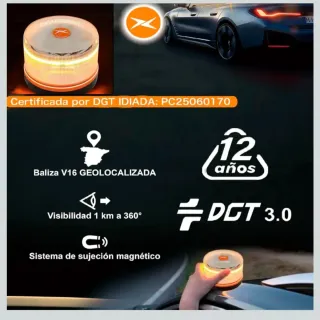 Baliza V16 Geocalizable