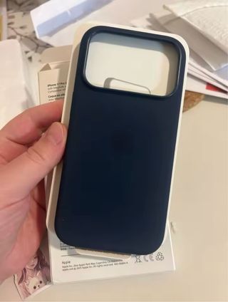 Funda iPhone 17 Pro Silicone Case Azul