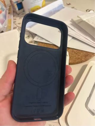 Funda iPhone 17 Pro Silicone Case Azul