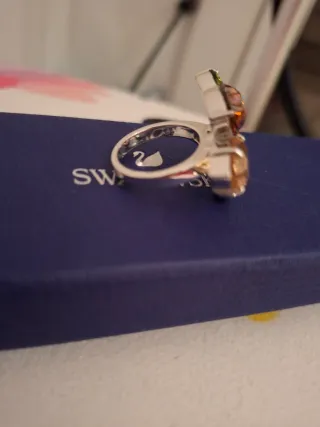 Anillo Swarovski Multicolor