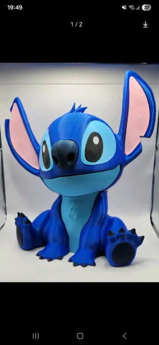 Action Figure Stitch Blu