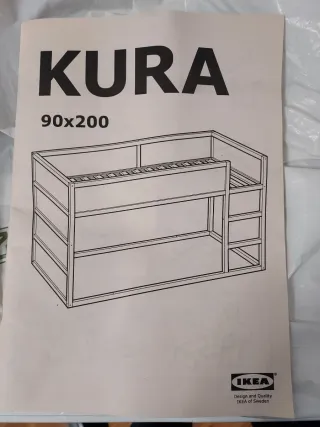 Tejado Cama Kura Ikea Madera