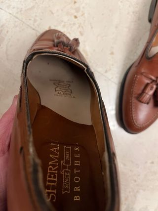 Alden Zapatos mocasin borla tassel loafer 9US 43