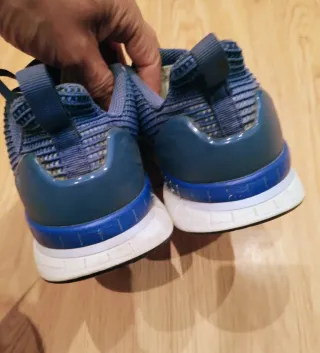 Deportivas Adidas Gris y Morado