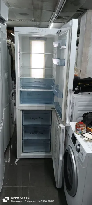 Nevera Combi Haier Blanca No Frost energía A+