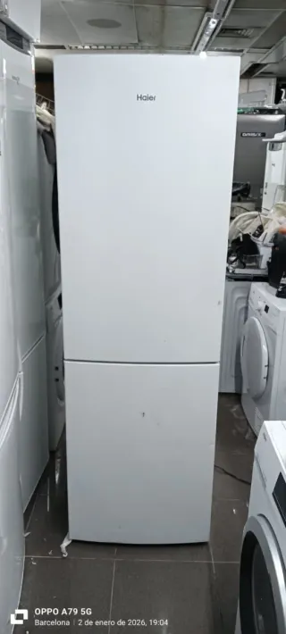 Nevera Combi Haier Blanca No Frost energía A+