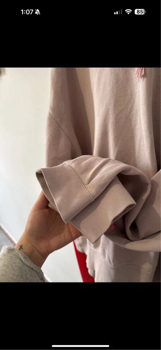 Sudadera Nike XL Lila Suave/ rosa