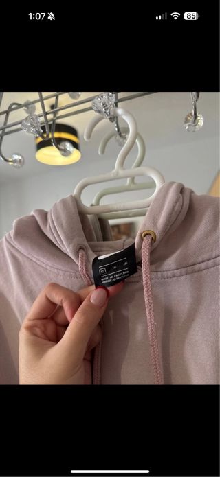 Sudadera Nike XL Lila Suave/ rosa