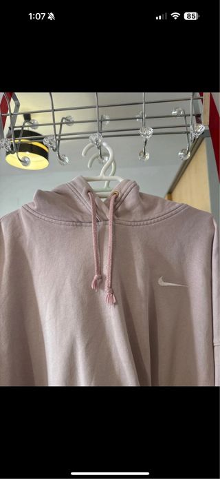 Sudadera Nike XL Lila Suave/ rosa