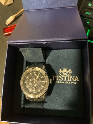 Reloj Festina Cronógrafo Acero Hombre