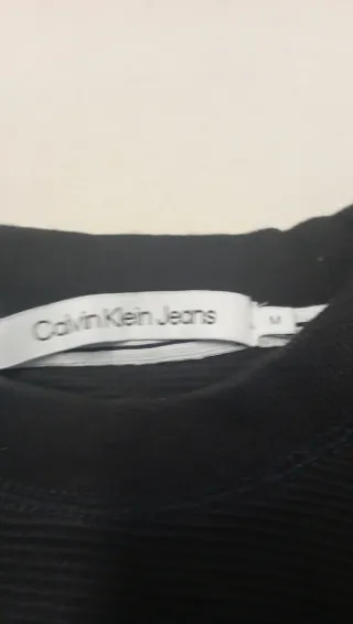 Sudadera Calvin Klein Jeans Negra