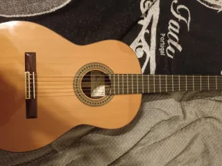 Guitarra paco castillo 204 e mala