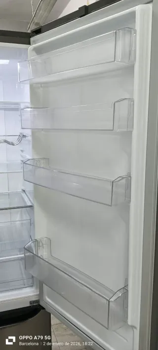 Nevera Combi LG Acero Inoxidable No Frost A+