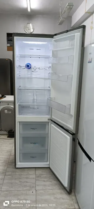 Nevera Combi LG Acero Inoxidable No Frost A+