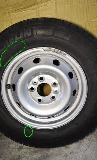 Ruedas Autocaravana Camper 15"  ET68 5X118