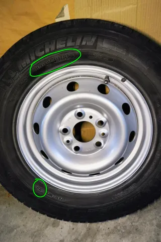 Ruedas Autocaravana Camper 15"  ET68 5X118