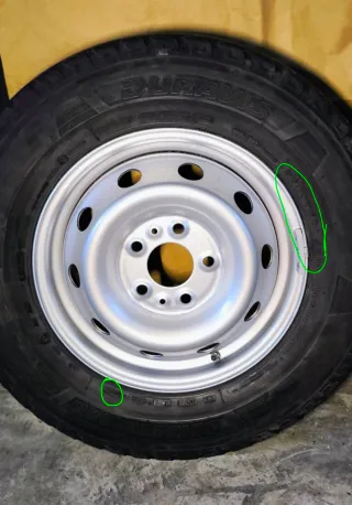 Ruedas Autocaravana Camper 15"  ET68 5X118